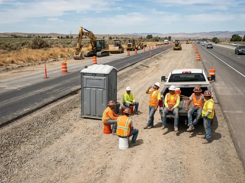 highway-road-construction-crew-007 — frequently asked questions, Porta Potty and Restroom Rentals in Blackwood, NJ